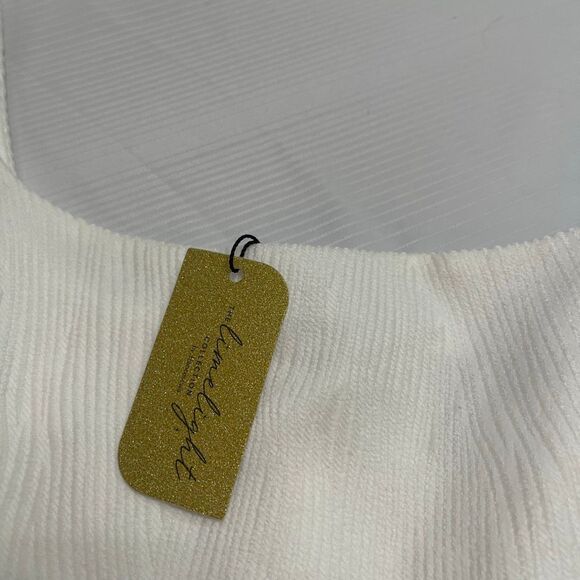 NWT Francesca’s Pearl Embellished Side Cutout Mini Sheath Dress Size Large New - Picture 7 of 10